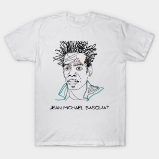 Jean Michael Basquiat Shirt Design T-Shirt